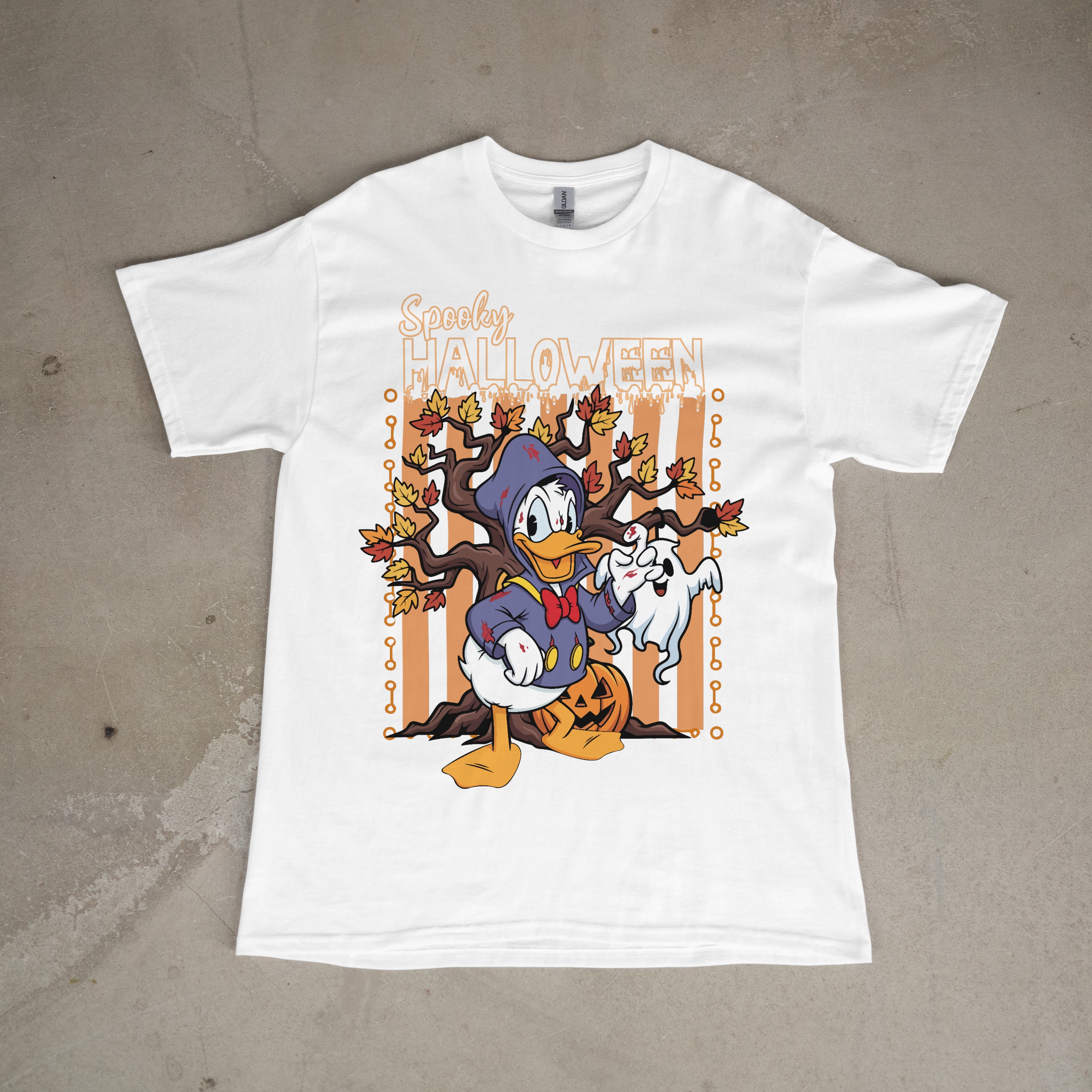 Spooky Halloween-Donald Duck