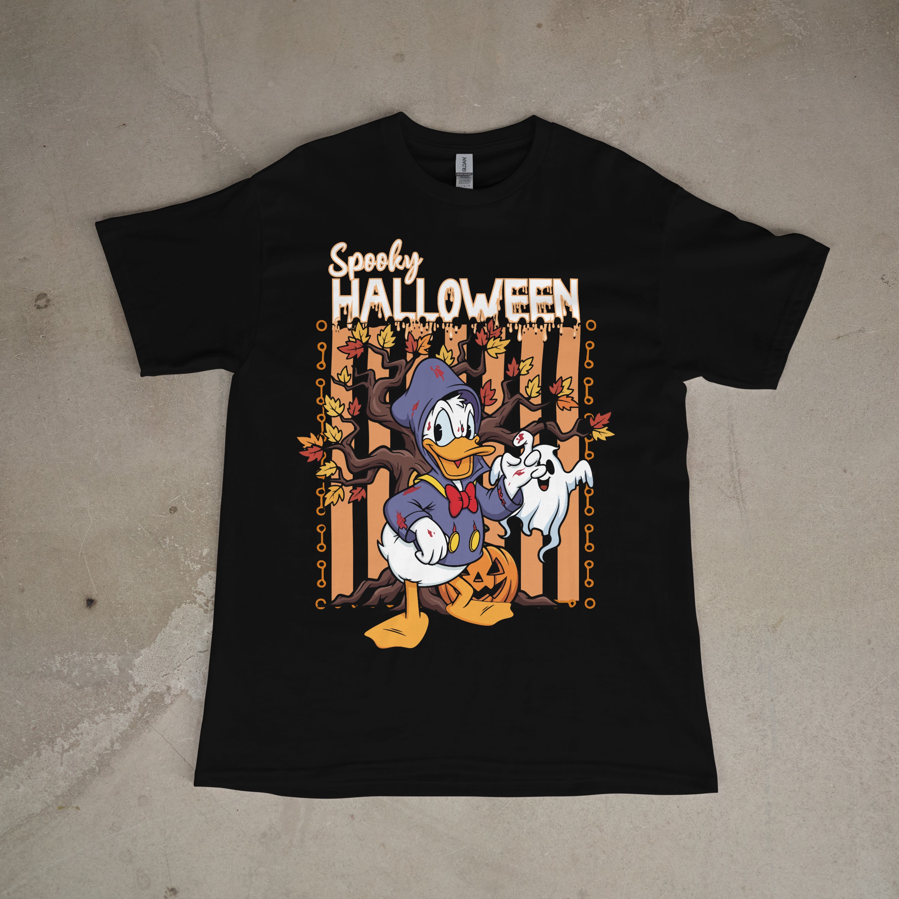 Spooky Halloween-Donald Duck