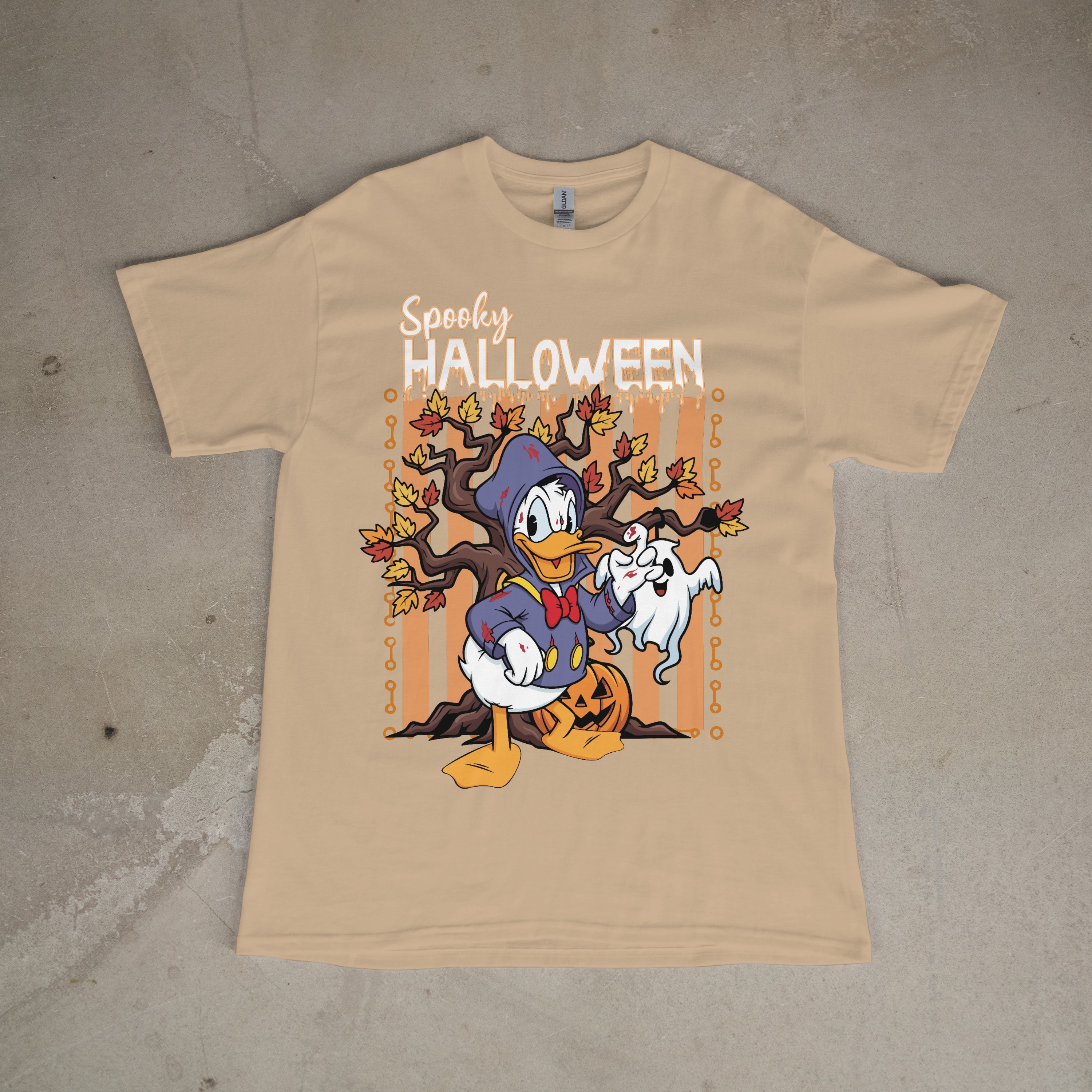 Spooky Halloween-Donald Duck