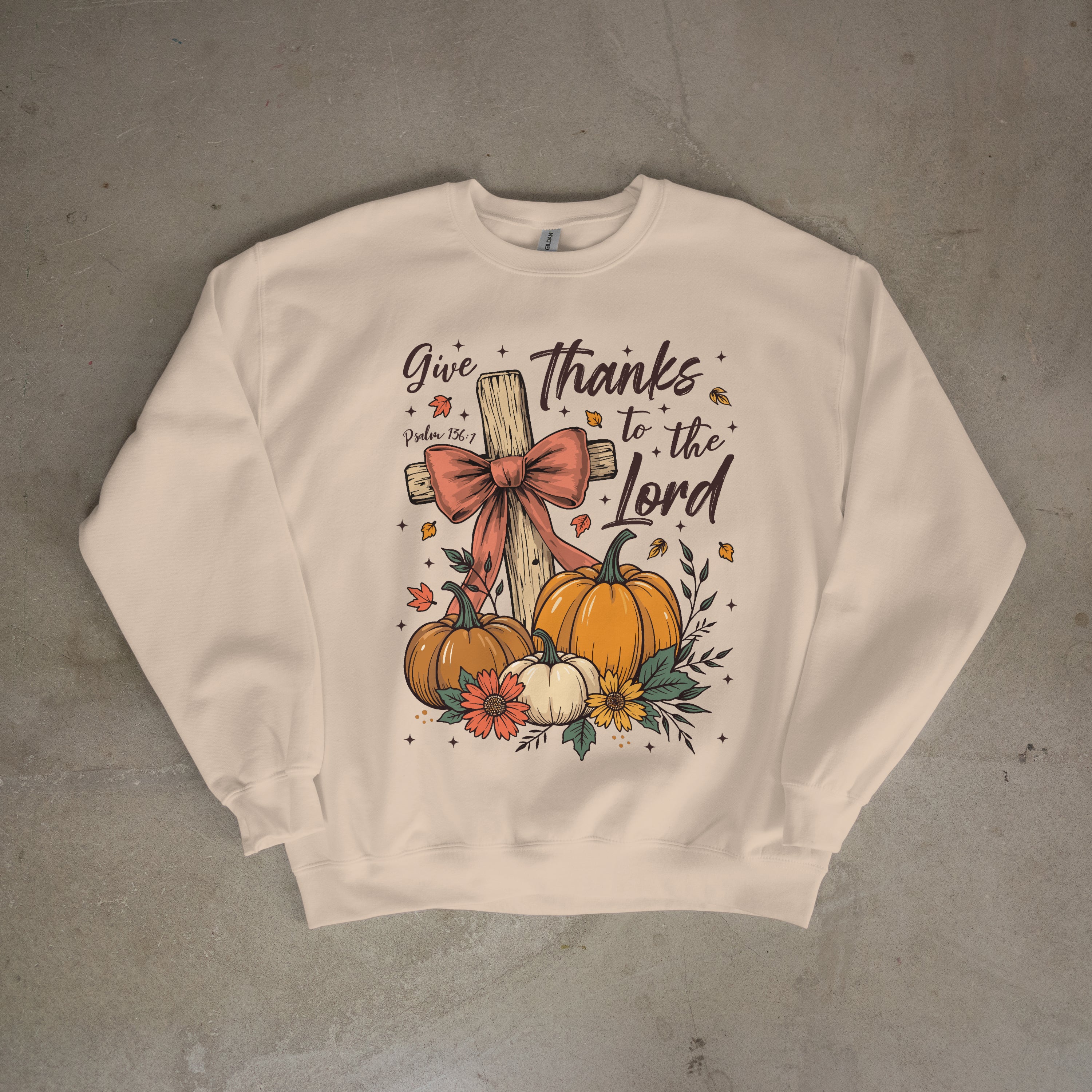 Give Thanks-sweatshirt(crewneck)