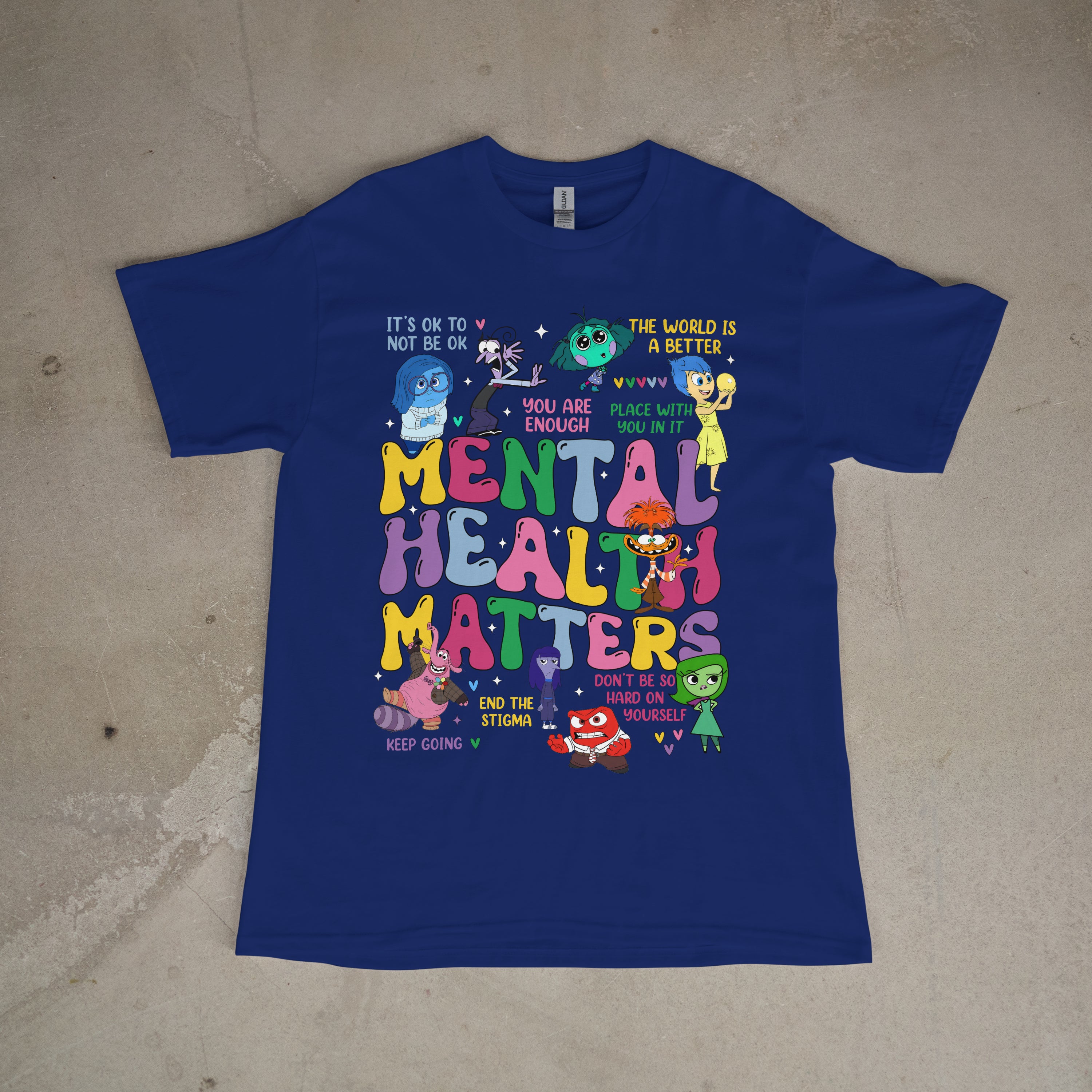 feelings shirt- mental health