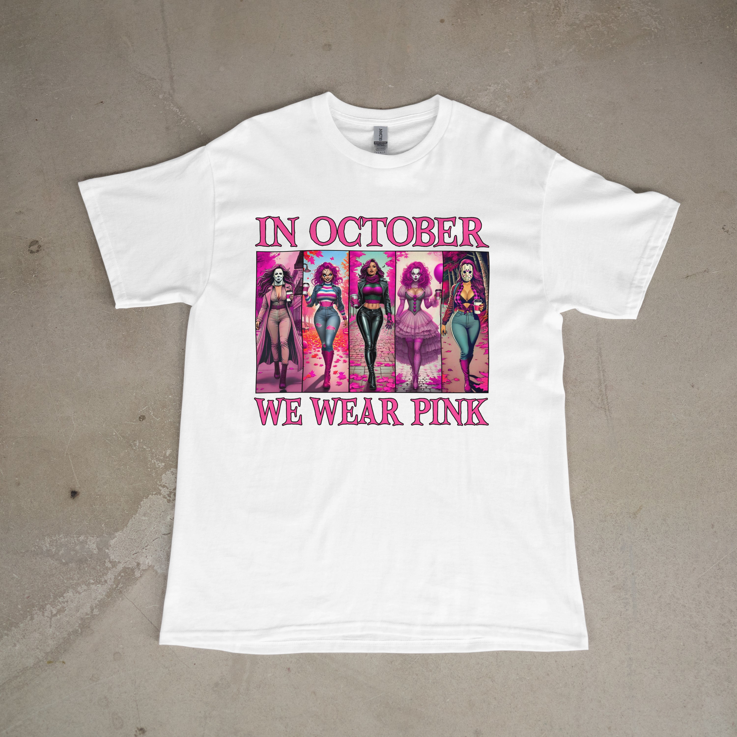 Breast Cancer awareness- Female Horror Movie Edition