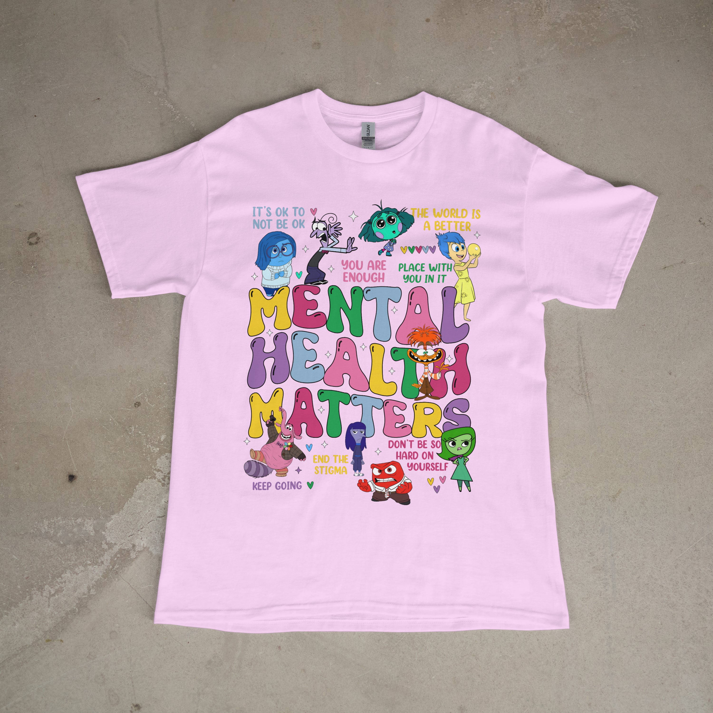 feelings shirt- mental health