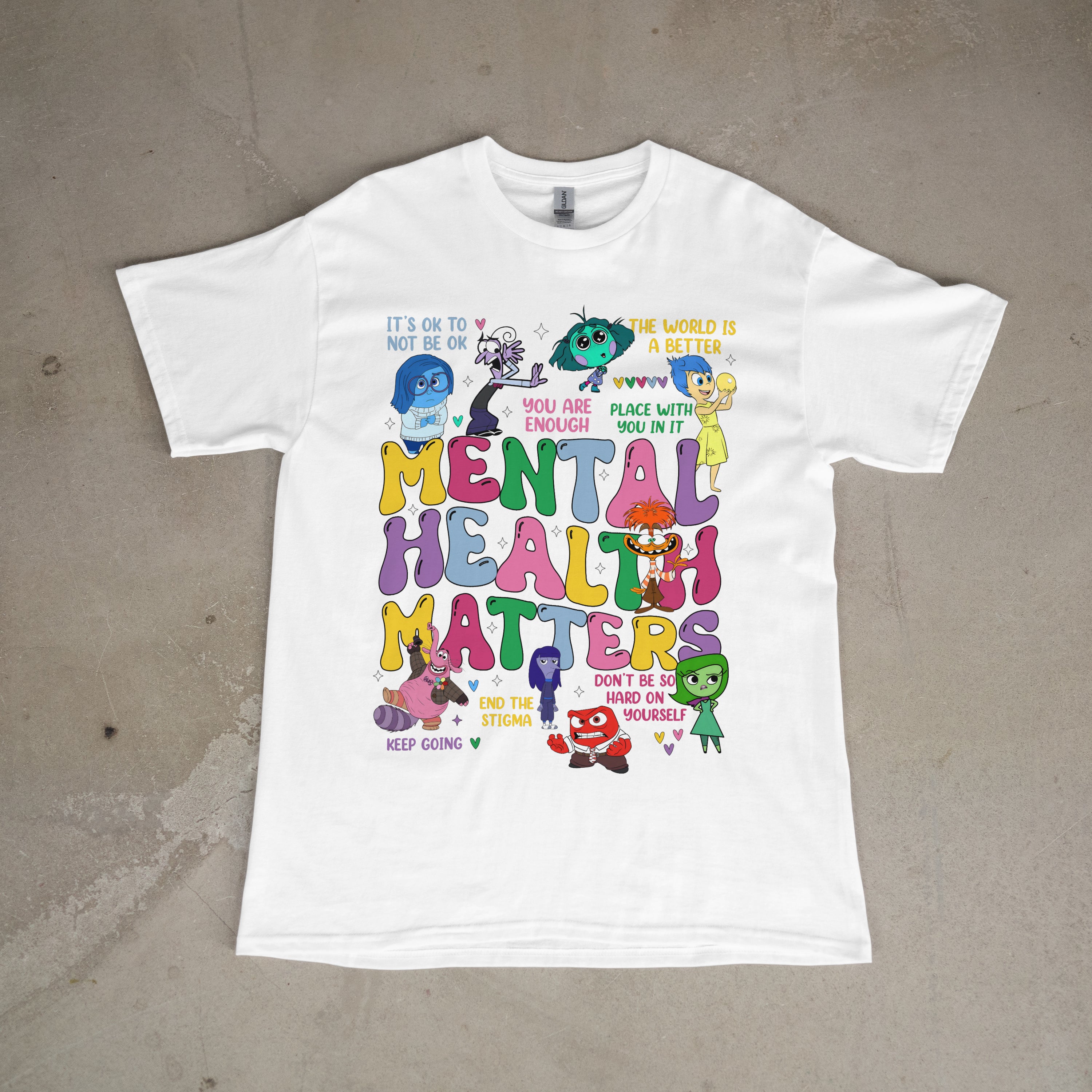 feelings shirt- mental health