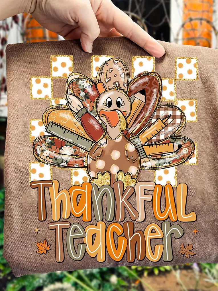Thankful Teacher -Tshirt